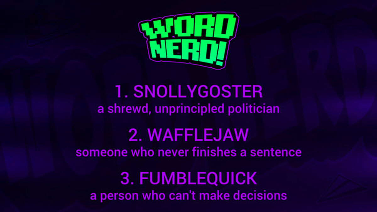 Word Nerd image number null